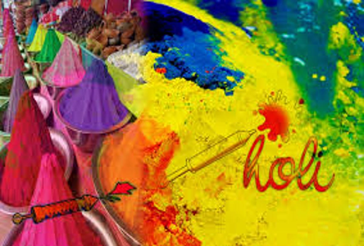 happy holi wishes sms wallpaper in hindi