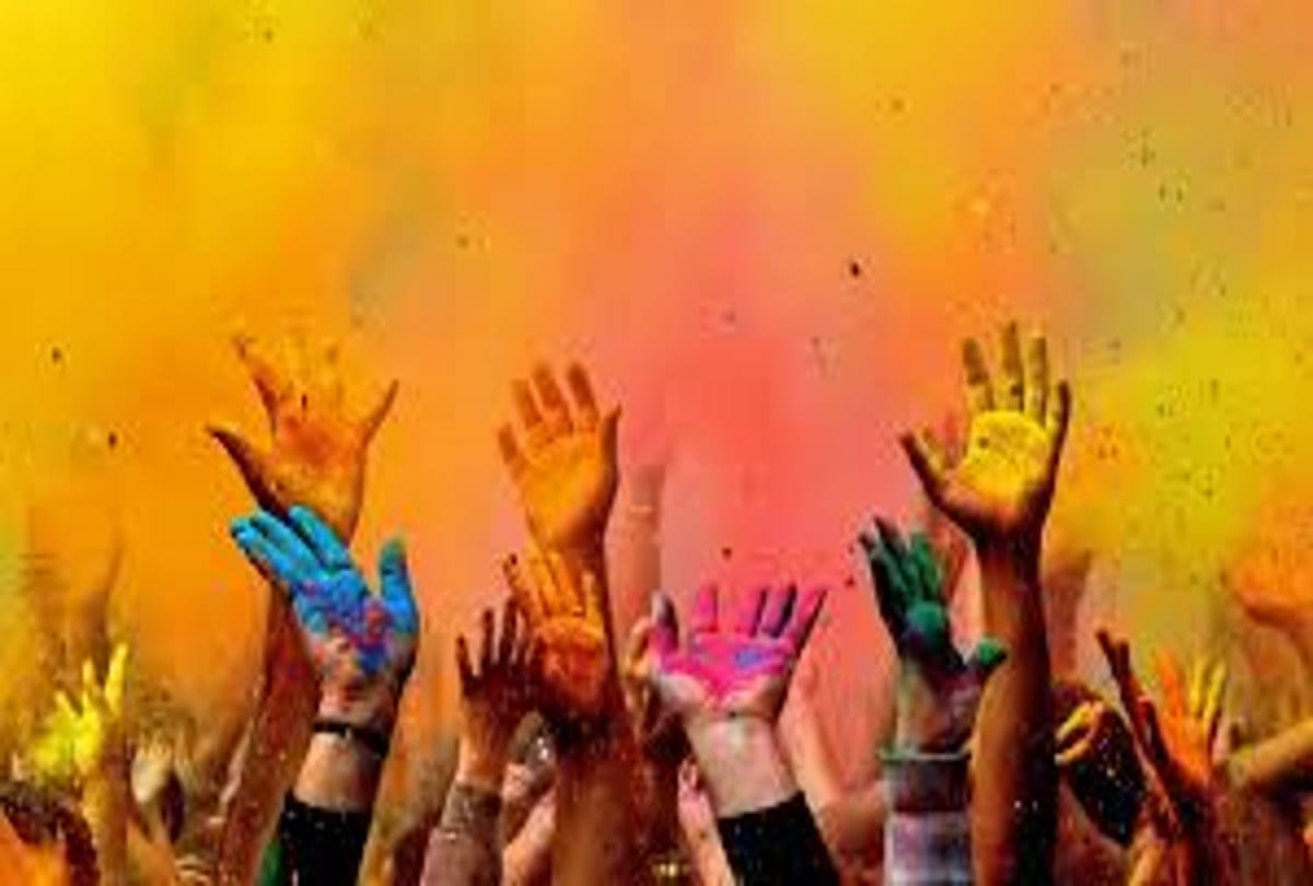 happy holi wishes sms wallpaper in hindi