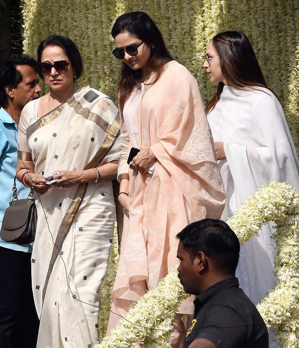 photographs: The last "moments" of "sridevi"