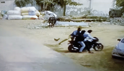 Rajasthan Firing outside the house of munni bai in sanganer Jaipur