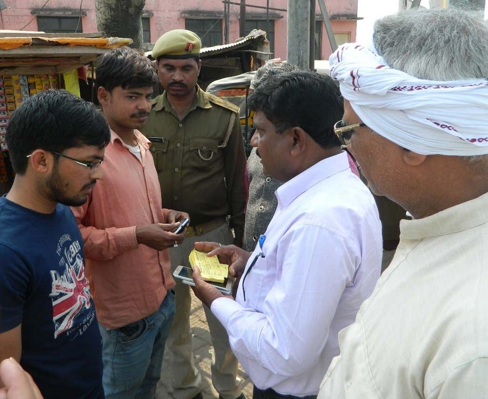 joint magistrate raids on illegal taxi stand