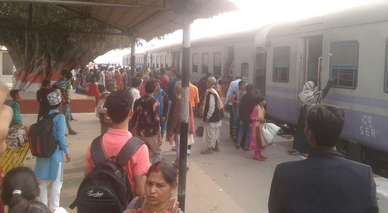 smoke in train