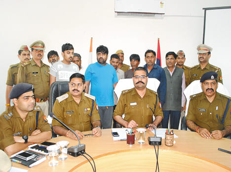 Eight dhaba operators arrested in raids, guns and liquor recovered