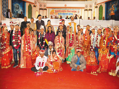 Two brides' Anklet fake 