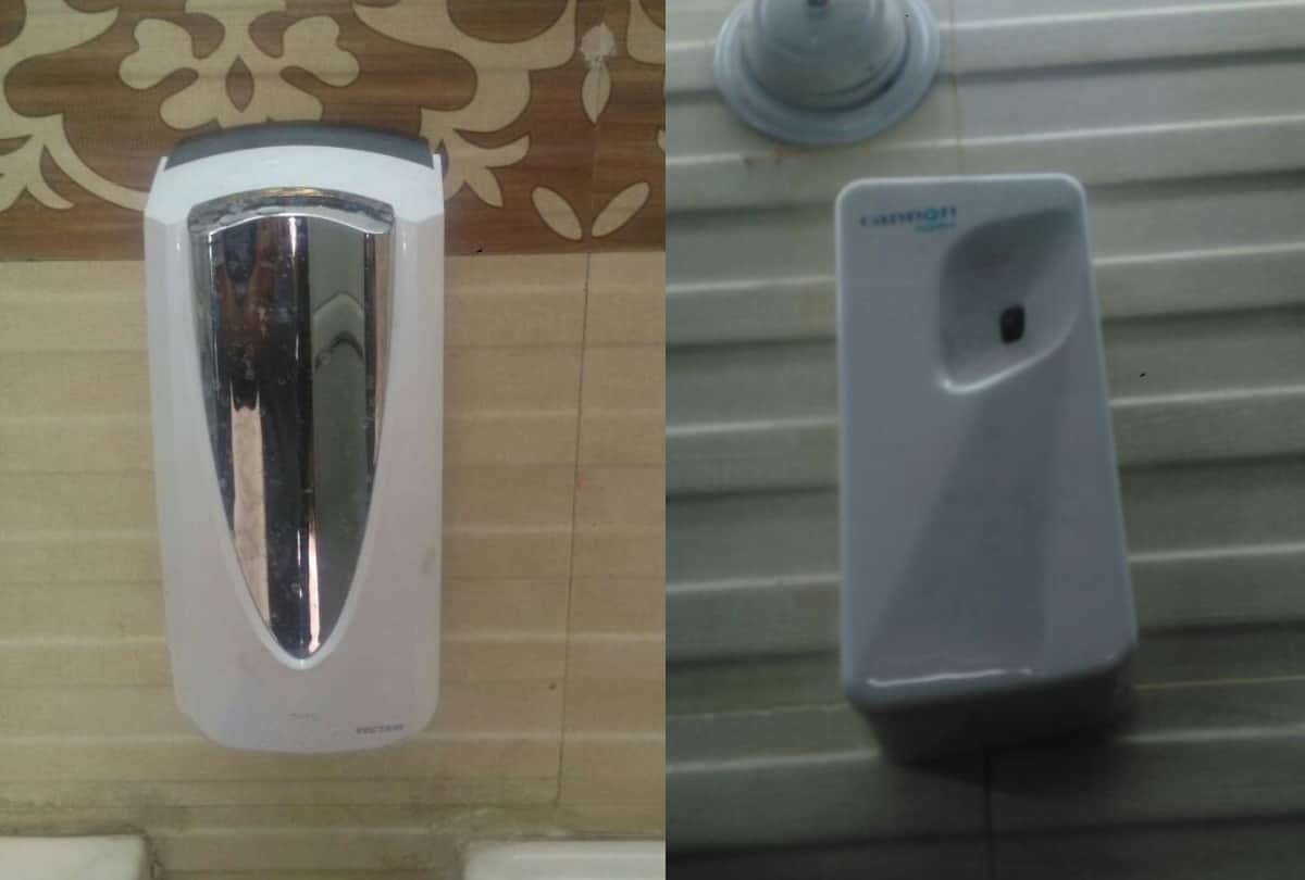  liquid soap facility available in lucknow nagar nigam toilets
