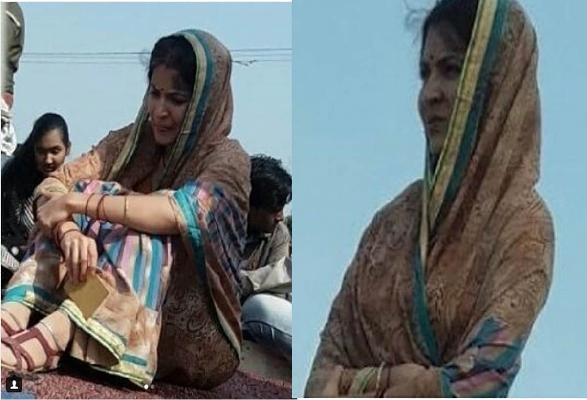 Anushka Sharma shared sunset pictures on social media while shooting Sui Dhaaga film