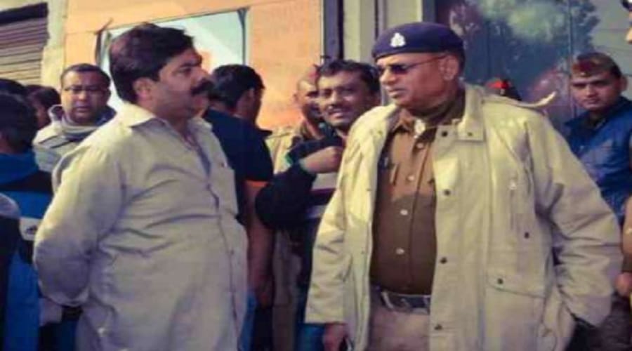 up : BJP leader provocative video viral, stress in town