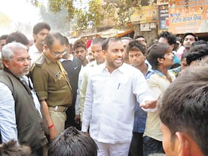 Rajgir slaughtered, carcasses on crossroads