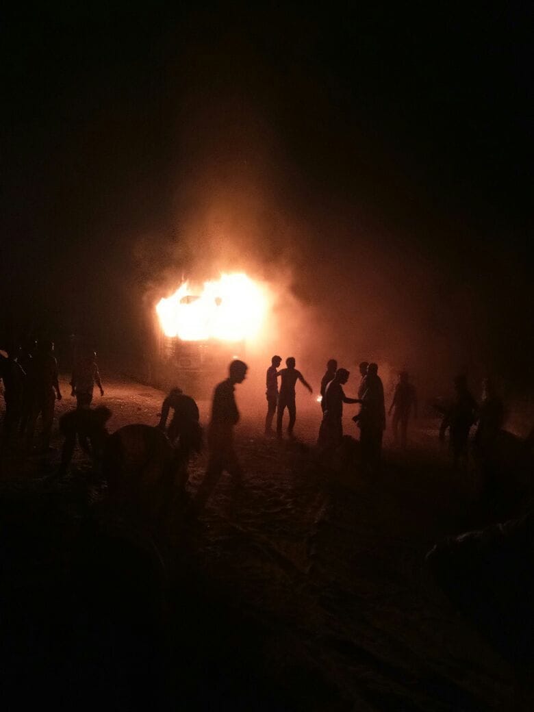 truck alive  in the truck