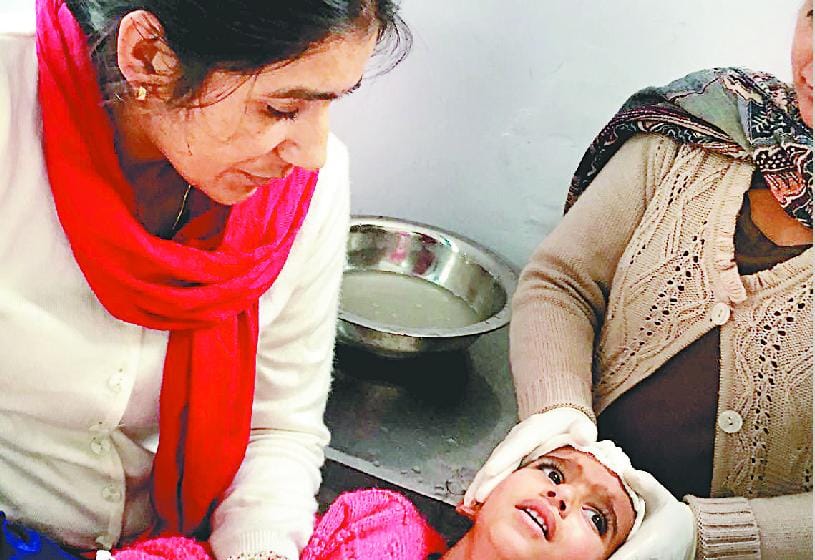 सरकारी अस्पताल सरकाघाट में मची रही अफरातफरी