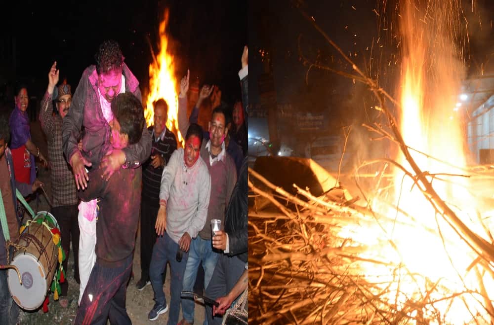 holika dahan in uttarakhand dehradun