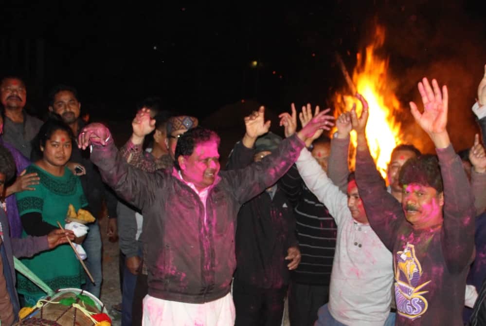 holika dahan in uttarakhand dehradun