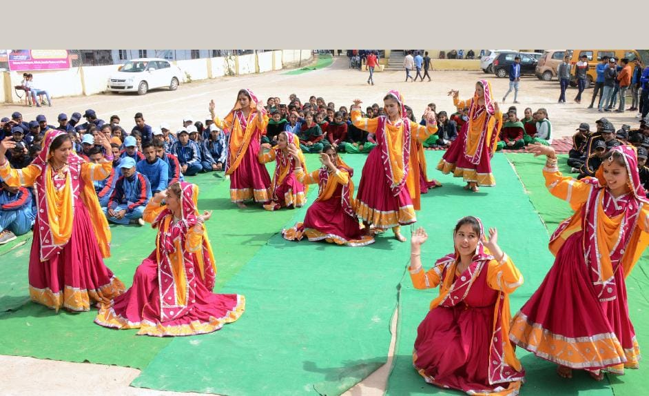 प्रतियोगिता में आईटीआई बरठीं रही ओवर ऑल श्रेष्ठ