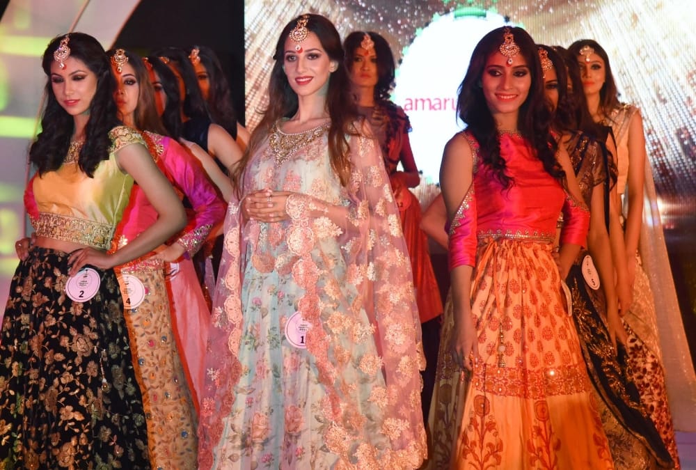 pics of miss north india contest.