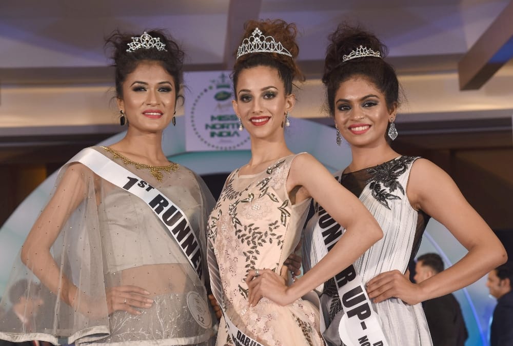 pics of miss north india contest.