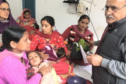 health of 20 including 15 children deteriorated after Injection