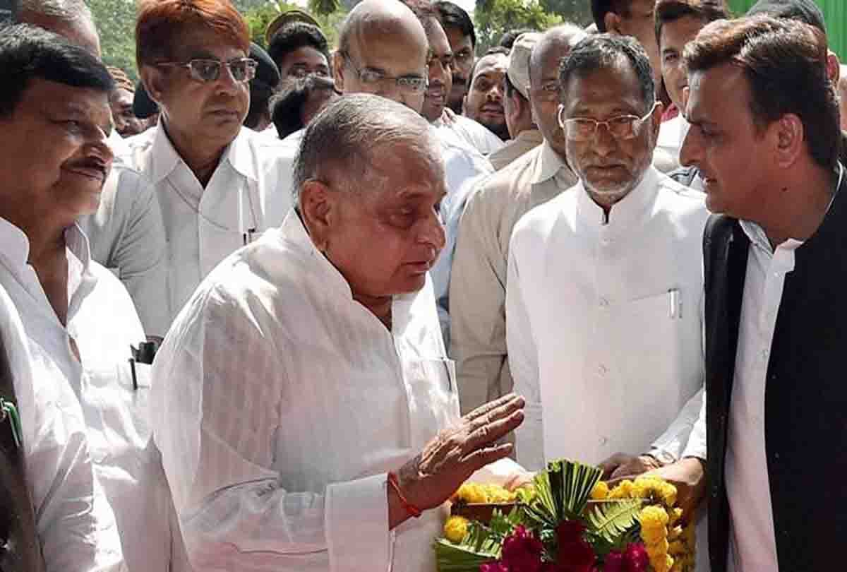 akhilesh yadav and shivpal singh yadav fight