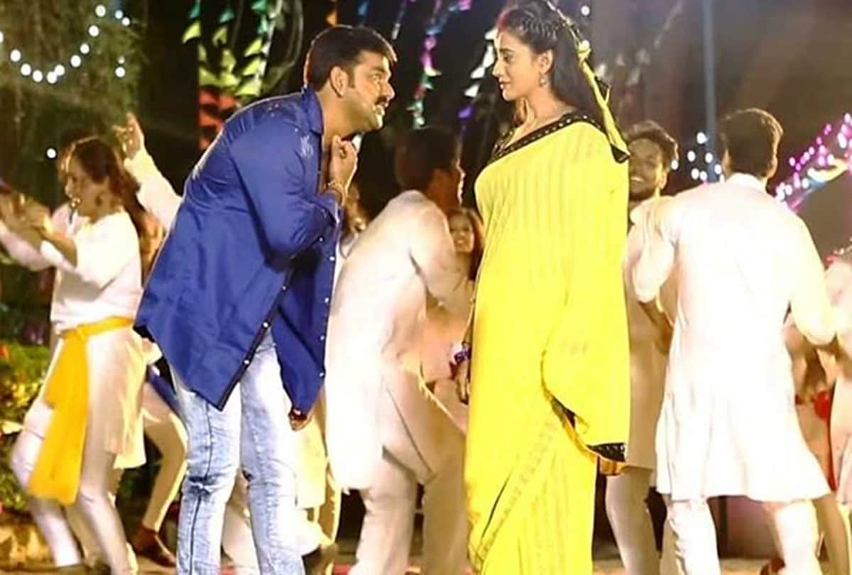 Pawan Singh and Akshara Singh new song Babuana ki jaan has been viral