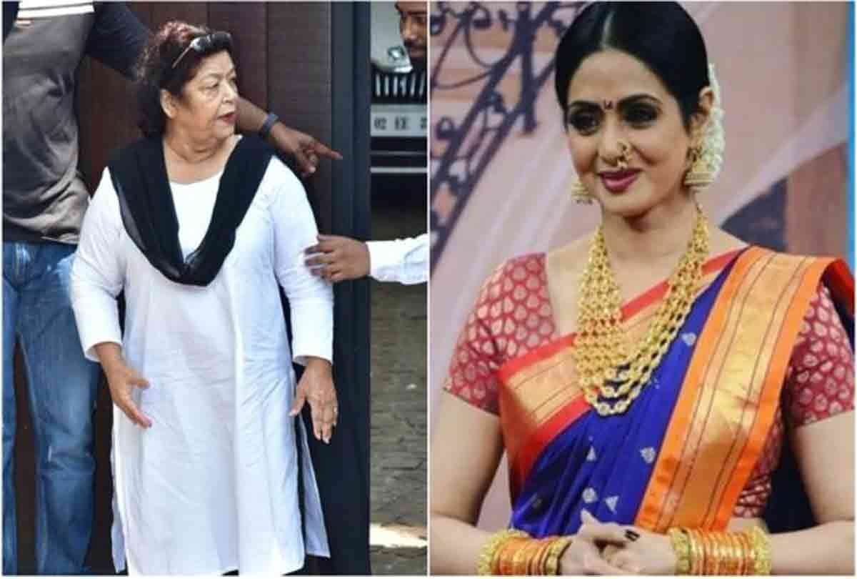 sridevi funeral video and saroj khan remembers sridevi reveals truth