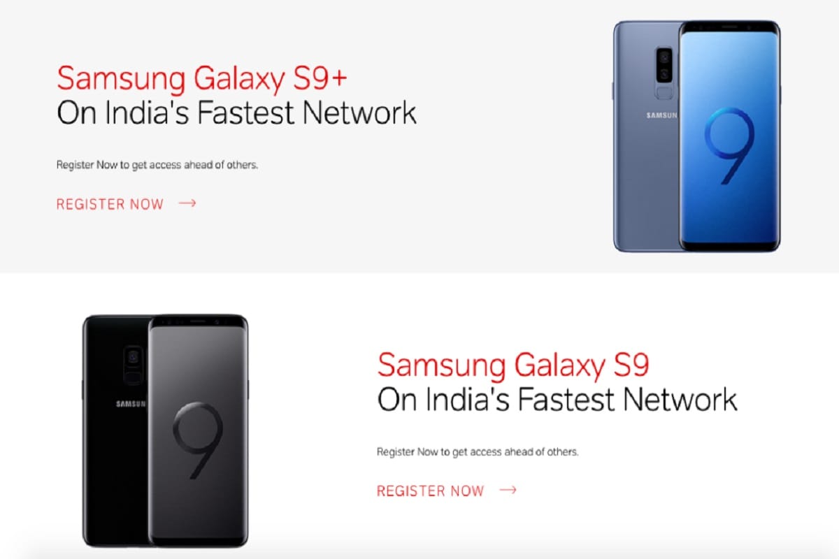 Samsung Galaxy S9, S9+ Airtel Online Store