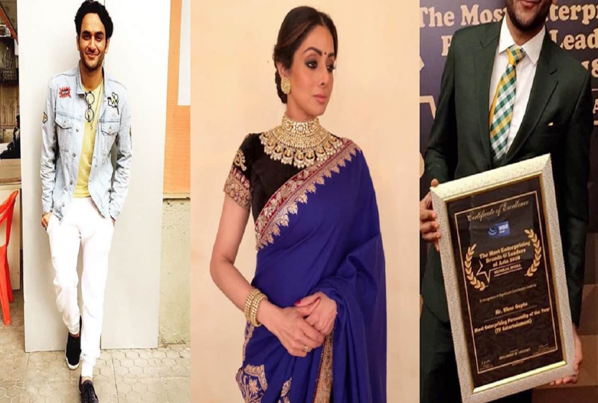 Bigg boss 11 Contestant Vikas Gupta dedicates his award to Sridevi