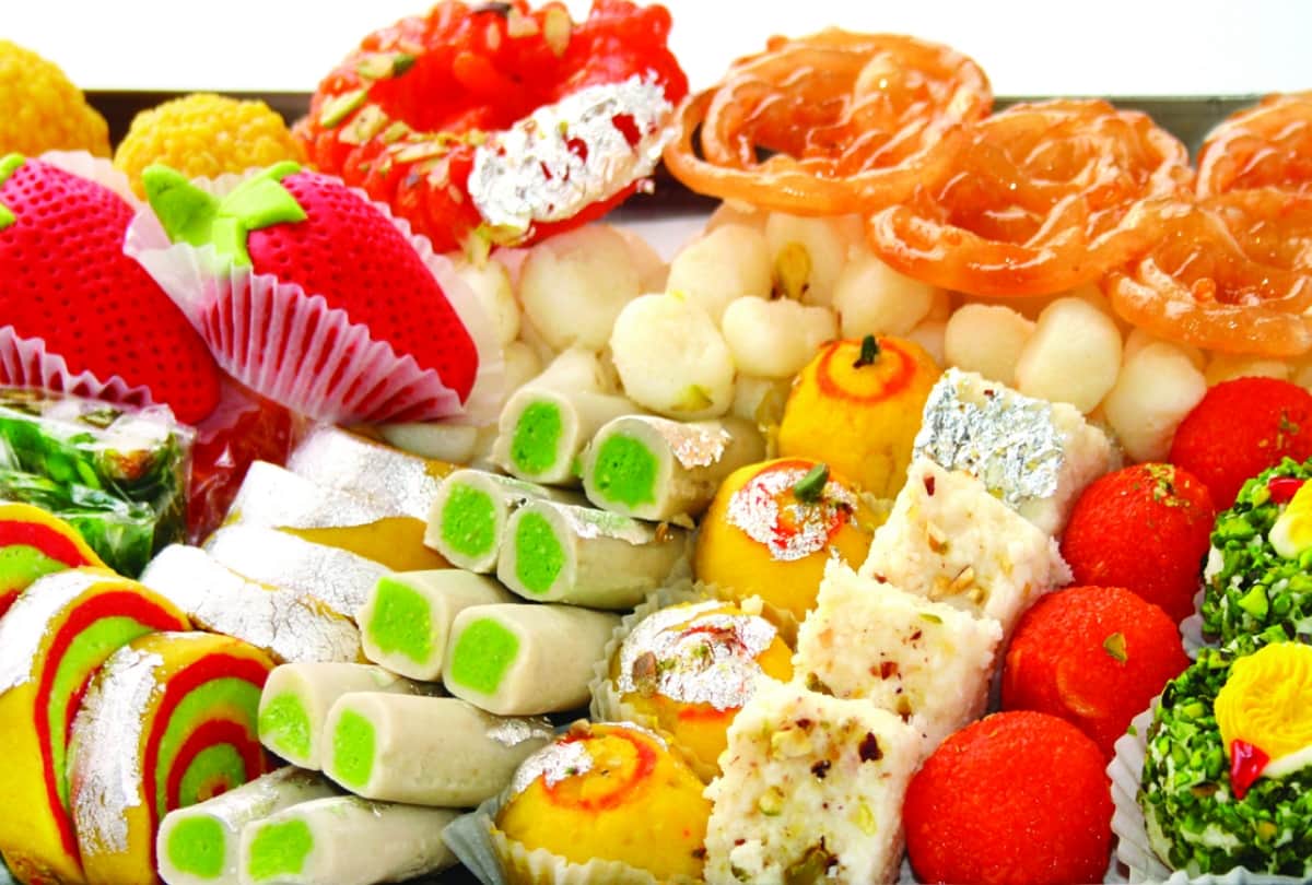 How to check mixed Material in sweets desserts read this article meerut