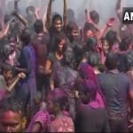 Holi celebration