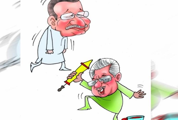 बुरा न मानो होली है...देखिए क्या हुआ दिग्गज नेताओं का हाल, इनके बारे में  पढ़कर रोके नहीं रुकेगी हंसी - Politicians Funny Cartoon And Satire On Holi  2018 - Amar Ujala Hindi