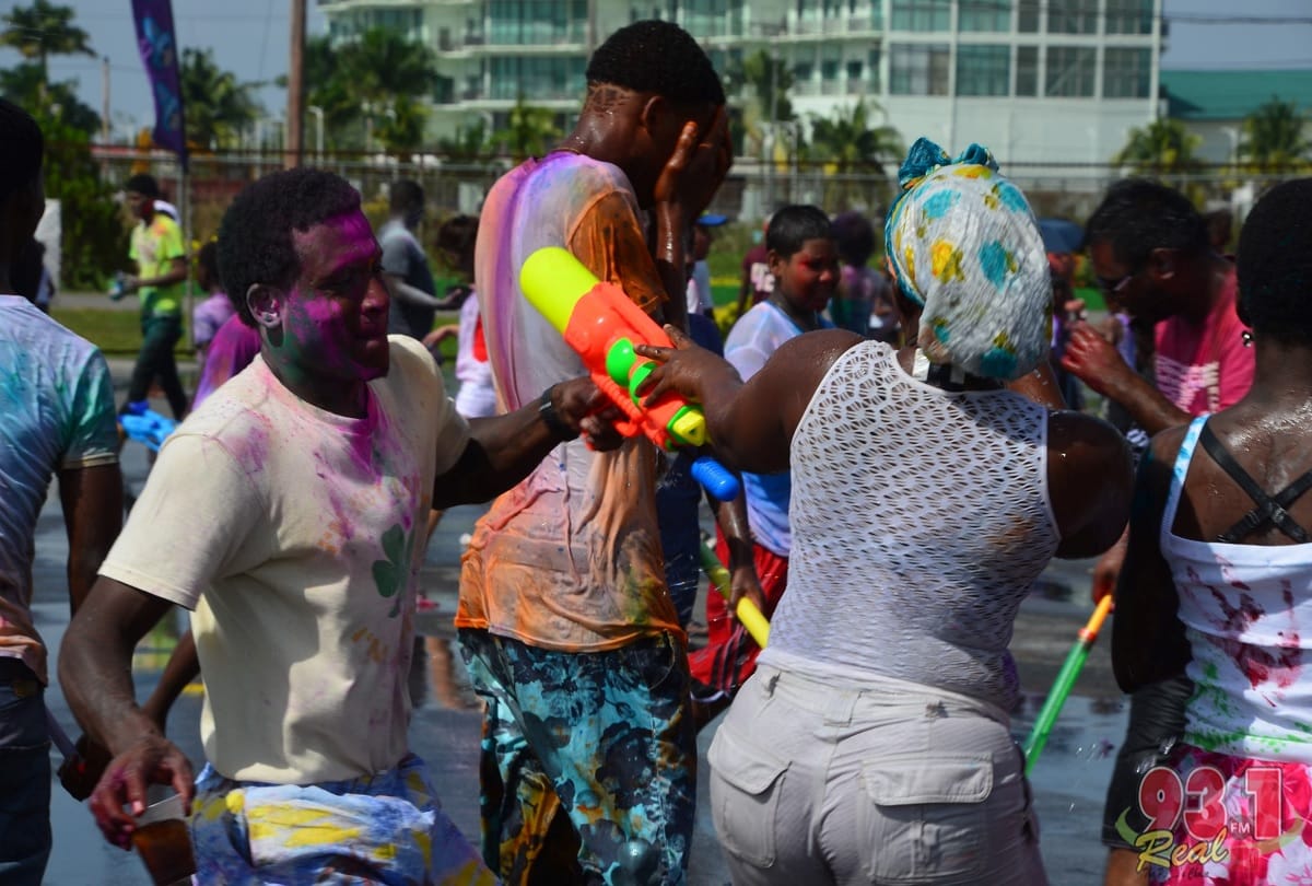 Caribbean countries also have fagua, indian culture and tradition of holi in overseas