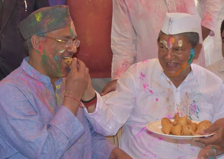 Holi 2018 uttarakhand politicians celebration