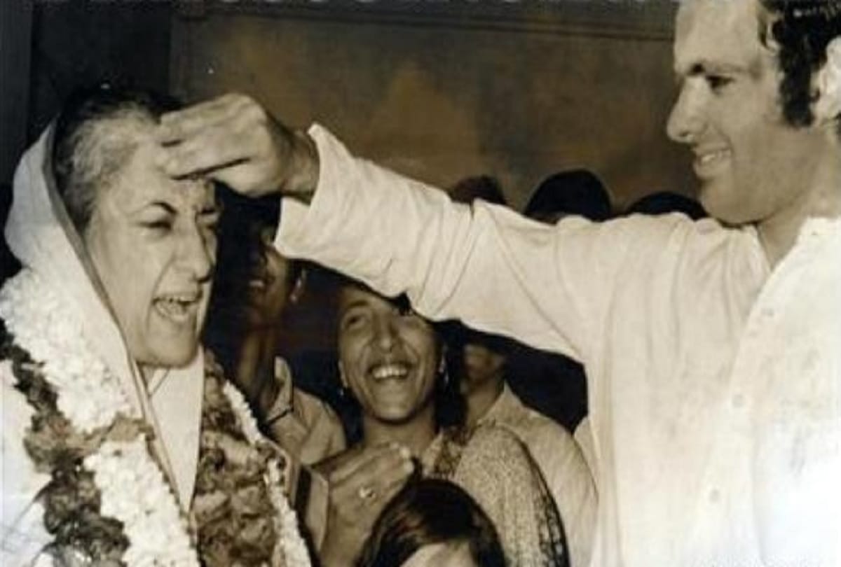 When former Prime Minister Indira Gandhi was convicted for Holi 