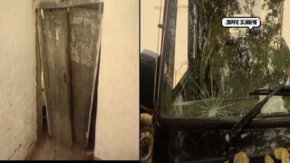 Conflicts between villagers and police in kannauj
