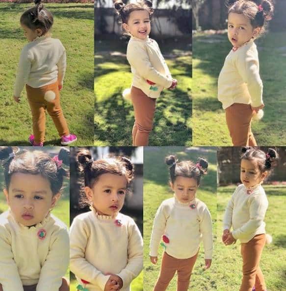 MS Dhoni daughter Ziva celebrate holi photos viral