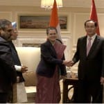 Congress President Sonia Gandhi met the President of Vietnam Tran Dai Quang