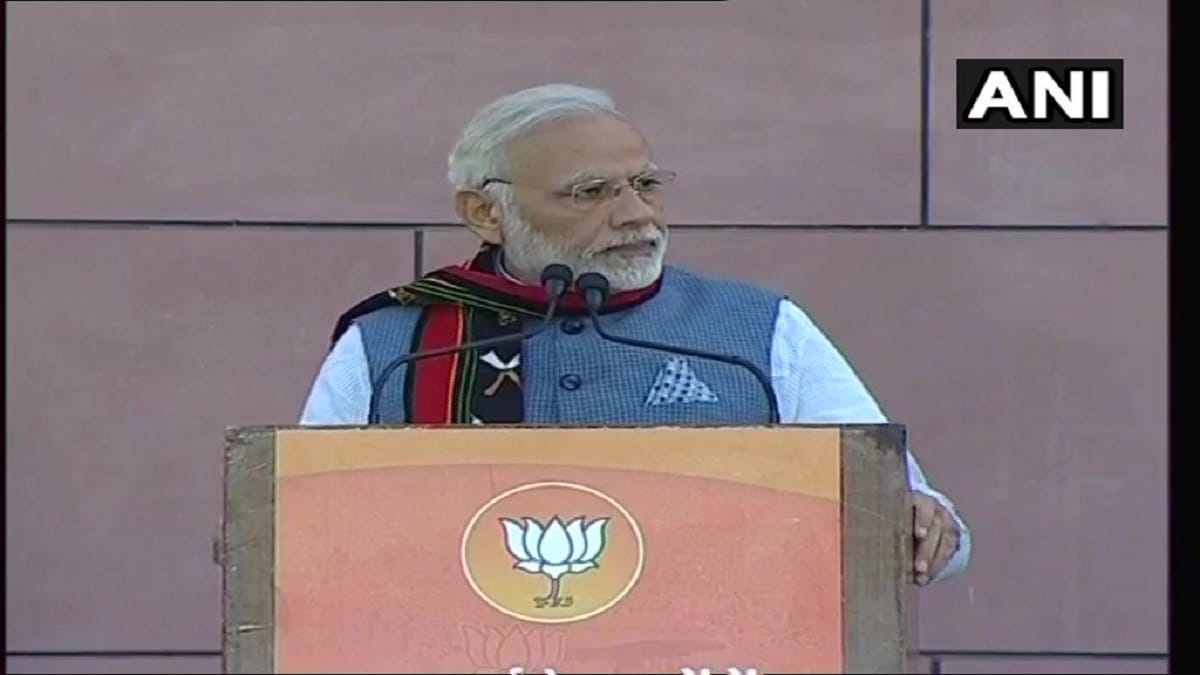 Pm Modi statement over tripura win and bjp performance in Northeast elections