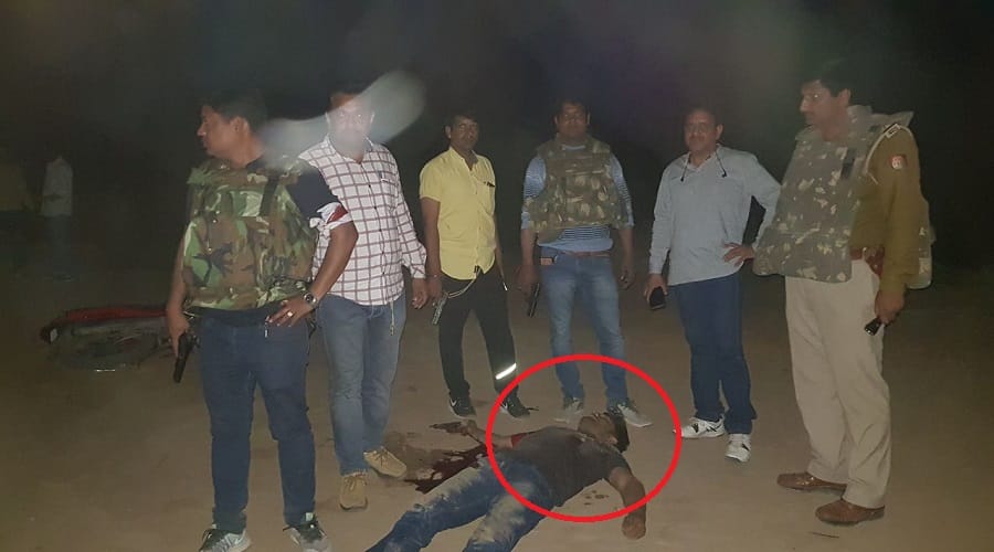 Encounter in UP: most Wanted 50 thousand prize crooks killed