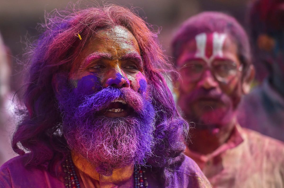 Holi 2018 highlights holi celebration in temples across india colours of holi pictures of holi