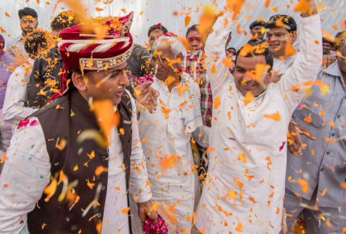 holi pics of political leaders