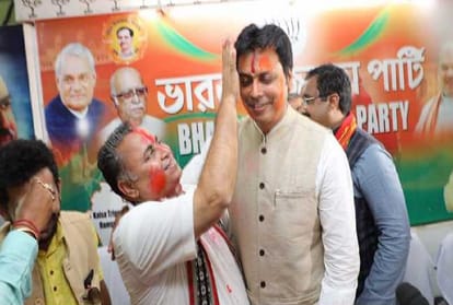 Biplab Deb  sweared-in as chief minister of tripura 