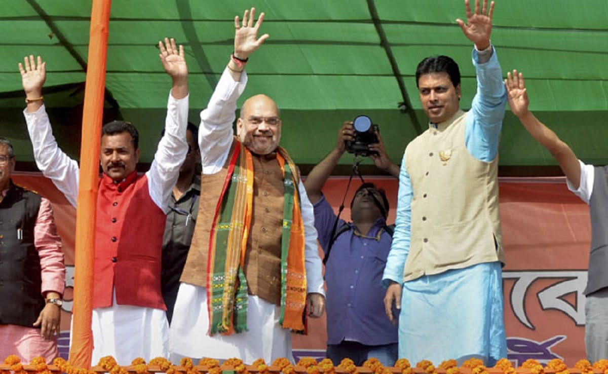 Biplab Kumar Deb may be next Cm of tripura after modi amit shah announcement
