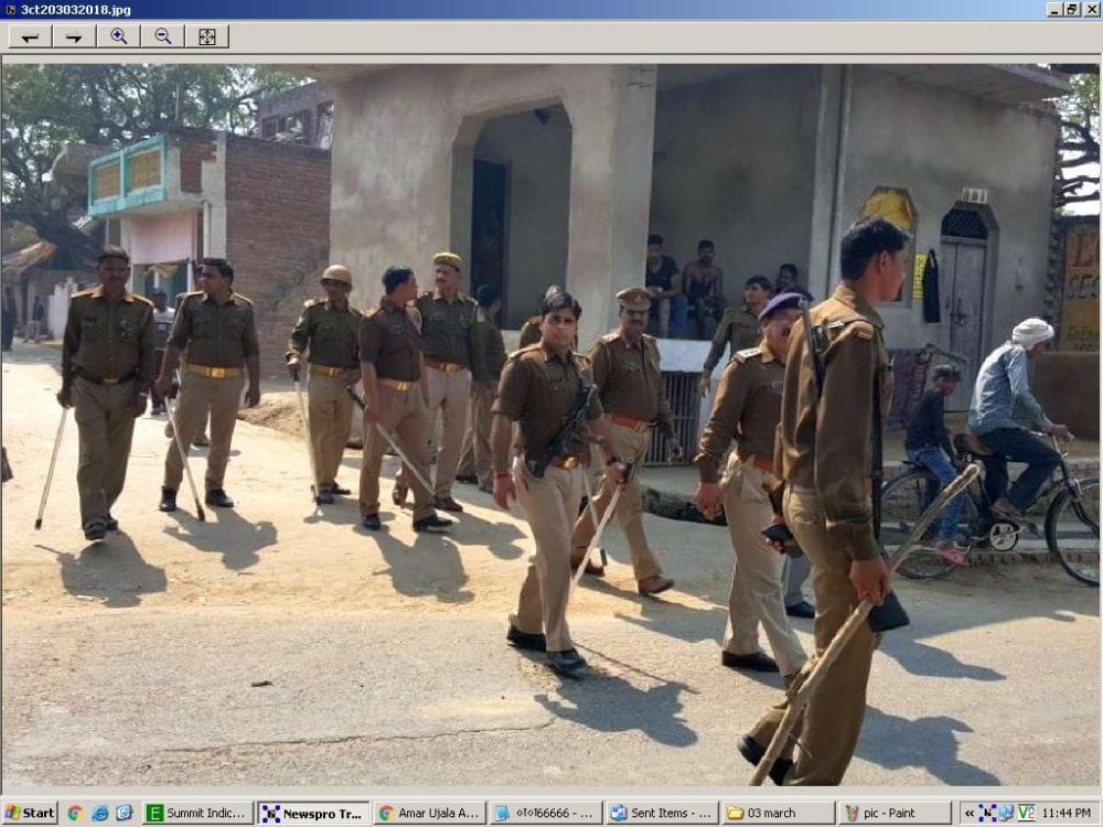 Chaotic elements broke Ambedkar statue in Mau