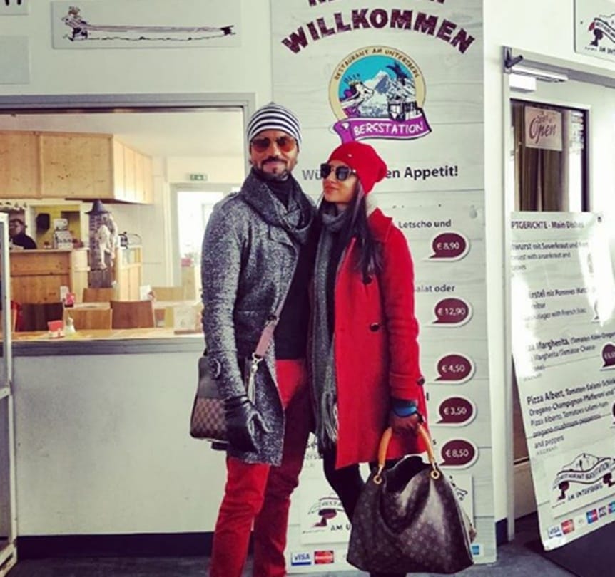 Gaurav Chopra wished holi to fans with shared his honeymoon photo