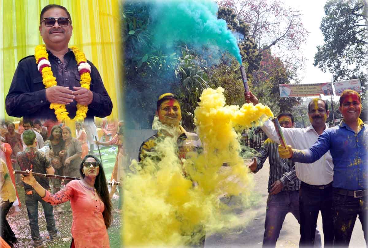 holi festival with annu awasthi in kanpur