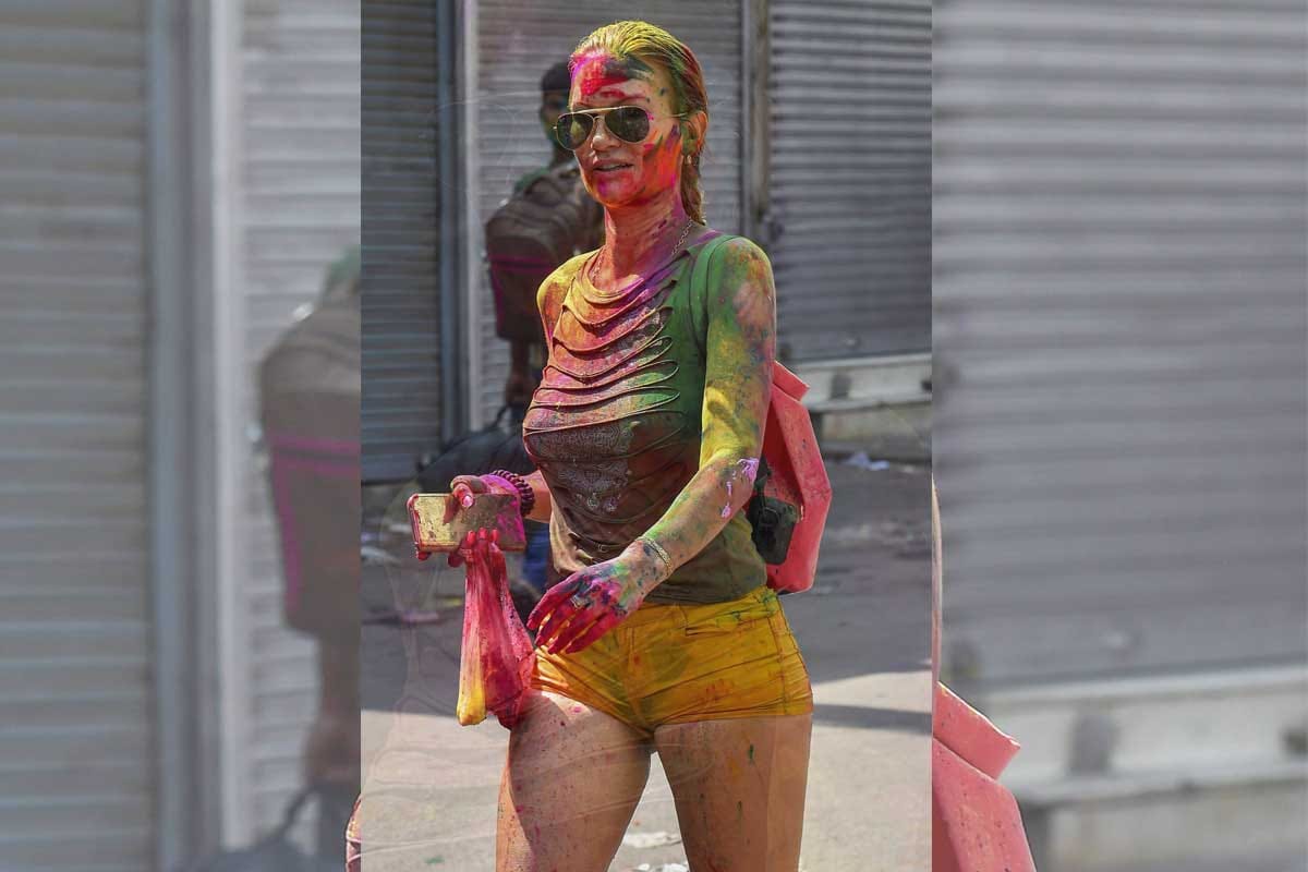 Holi 2018 highlights holi celebration across india colours of holi pictures of holi