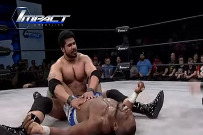 indian wrestler mahabali shera debute in wwe