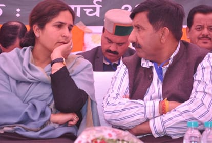 Himachal congress meeting and GS Bali hits out at virbhadra singh