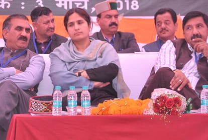 Himachal congress meeting and GS Bali hits out at virbhadra singh