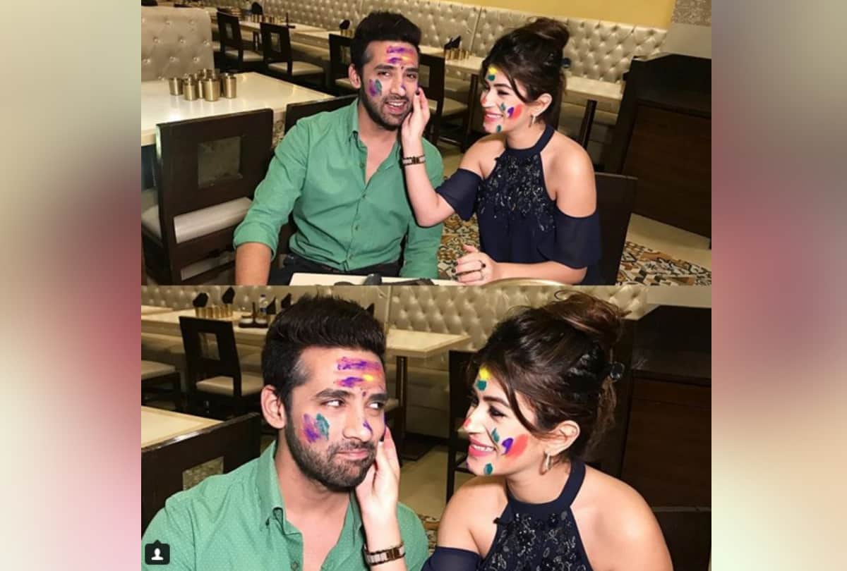 view pics of puneesh sharma and bandgi kalra on holi