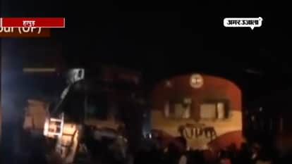 TRUCK COLLIDES WITH TRAIN IN HAPUR, TWO DEATH