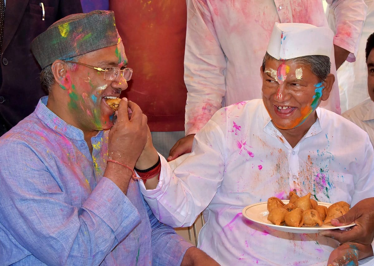 Holi 2018 holi celebration of political leaders colours of holi pictures of holi